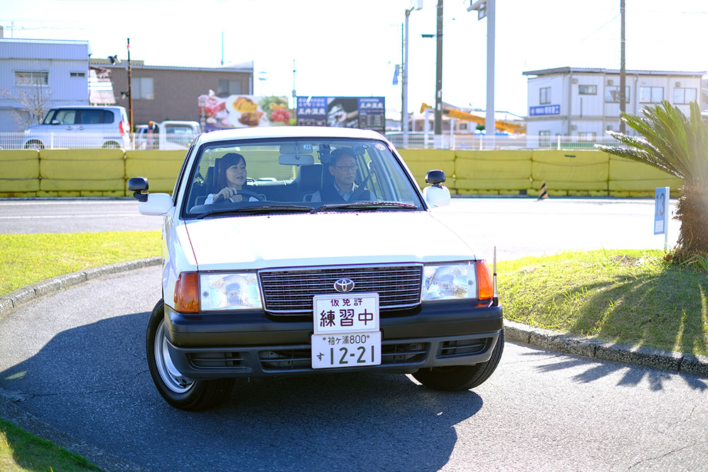 グループ会社の教習所内で基本講習ができます。いきなりの出張講習は心配という方はお申し出ください。
教習所ではAI運転診断で現在の運転技術を確認できます。